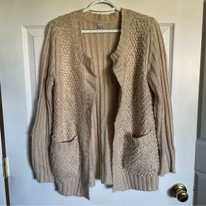 18) Preloved Open-Cardigan